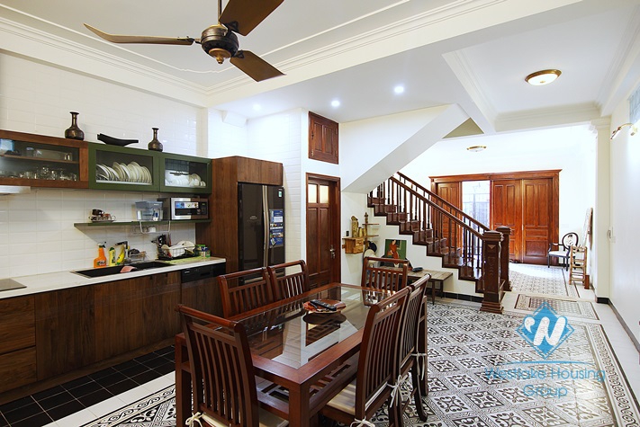 Brand-new 4 bedrooms house for rent in Au Co st, Tay Ho district.